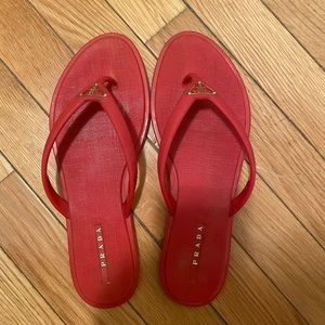 Prada Flip Flops